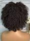 Afro Bomb Black Wig With Shaggy Bang-TTA001