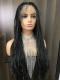 Long Hand Braid Lace Front Wig -Eve