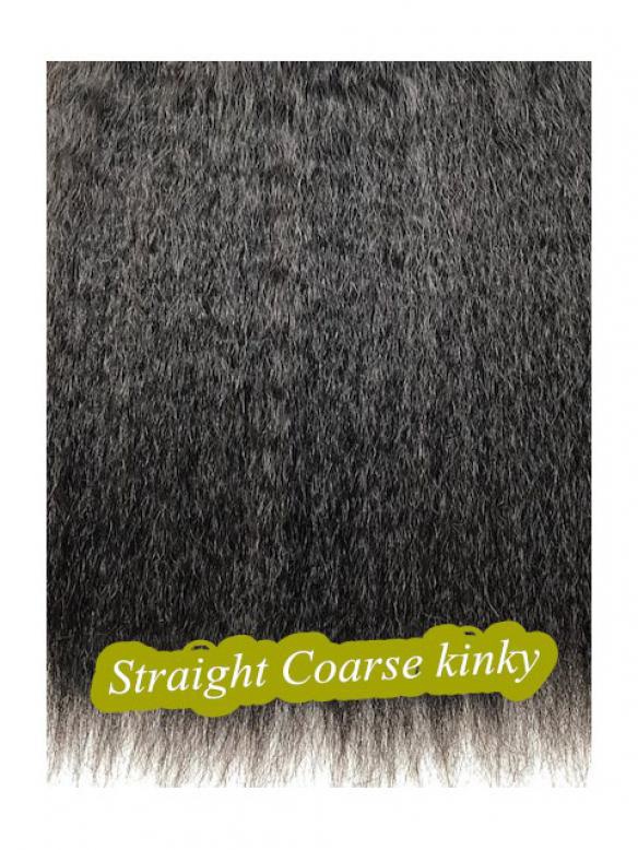 Realistic Straight Coarse Kinky U Part Wig Alexa Home Wigsgal