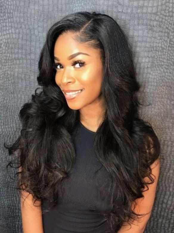 Easy And Quick Install U-part Long Straight Human Hair Wig-Riley - Home ...