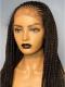 Human Hair Full Lace Wig Curly Ash Brown