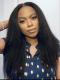 Human Hair Full Lace Wig Curly Ash Brown