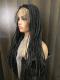 Human Hair Full Lace Wig Curly Ash Brown